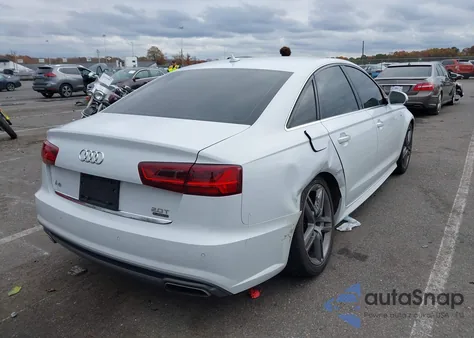 2016 Audi A6 2.0T Premium Plus z USA, uszkodzony, nr VIN WAUGFAFC4GN168948